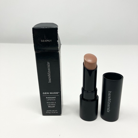 BareMinerals Gen Nude Radiant Lipstick Shade Sexpot 0.12 oz